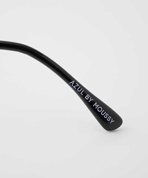 AZUL by moussy（アズールバイマウジー）の「CONTRAST FRAME EYEWEAR/コントラストフレームアイウェア【MOOK52掲載 90431】（サングラス・レディース・ブラウン/ブラック・FREE）」の4枚目の写真