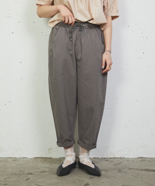 sakishimatokyo（サキシマトーキョー）の「【ZOZO限定】サキシマamp「ユッタリノパンツ」（その他パンツ・レディース・ホワイト/ライトグレー/グリーン・FREE）」の16枚目の写真