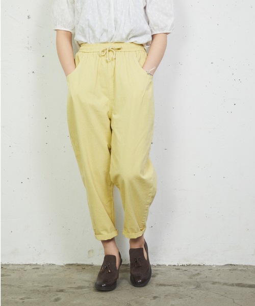 sakishimatokyo（サキシマトーキョー）の「【ZOZO限定】サキシマamp「ユッタリノパンツ」（その他パンツ・レディース・ホワイト/ライトグレー/グリーン・FREE）」の21枚目の写真