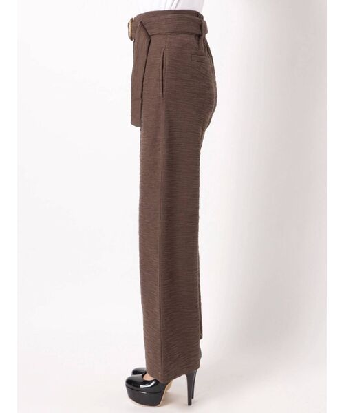 RESEXXY（リゼクシー）の「ハイウエストストレートパンツ【セットアップ着用可能】（その他パンツ・レディース・ブラック/カーキ/ブラウン・FREE）」の16枚目の写真