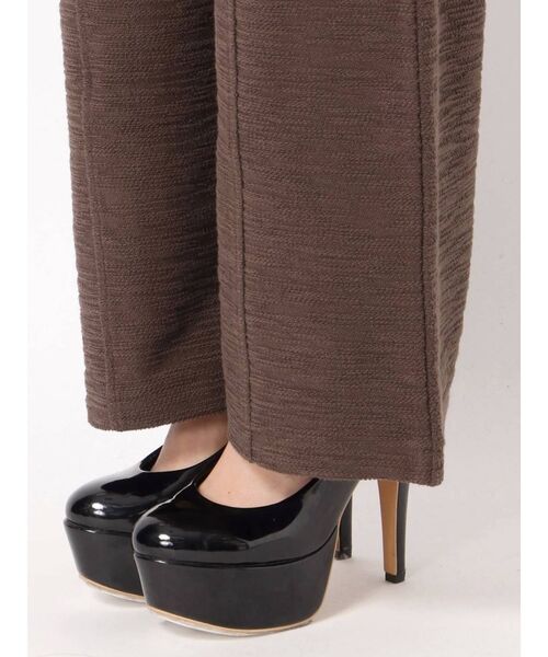 RESEXXY（リゼクシー）の「ハイウエストストレートパンツ【セットアップ着用可能】（その他パンツ・レディース・ブラック/カーキ/ブラウン・FREE）」の21枚目の写真