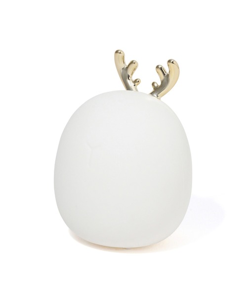 Francfranc(フランフラン)の「ポヨポヨ USBランプ ディア ホワイト(照明・レディース・ホワイト・FREE)」の2枚目の写真