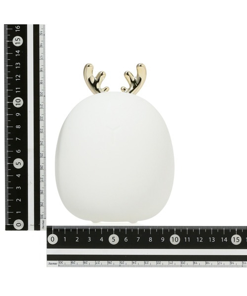 Francfranc(フランフラン)の「ポヨポヨ USBランプ ディア ホワイト(照明・レディース・ホワイト・FREE)」の10枚目の写真