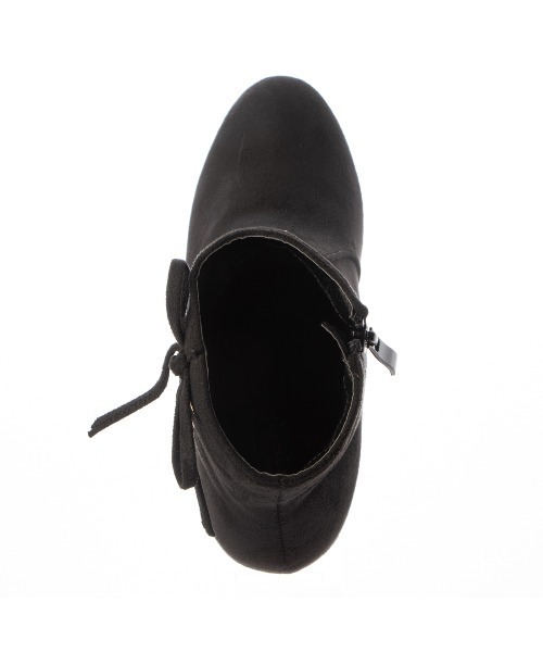 Realta（レアルタ）の「Realta(レアルタ) サイド編み上げレースアップの ショートブーツ（ブーツ・レディース・ブラック系その他/ブラウン/ダークブラウン/ワインレッド・S/L/M/LL）」の21枚目の写真