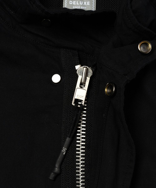 DELUXE（デラックス）の「D-65D（デニムジャケット・メンズ・ブラック/インディゴブルー・SMALL/MEDIUM/LARGE/X-LARGE）」の8枚目の写真