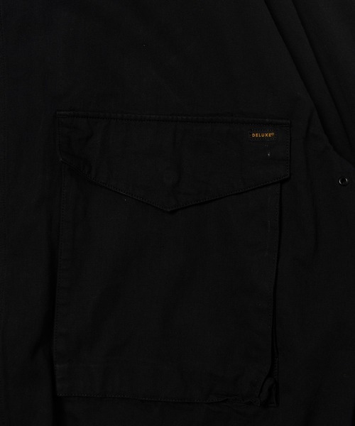 DELUXE（デラックス）の「D-65D（デニムジャケット・メンズ・ブラック/インディゴブルー・SMALL/MEDIUM/LARGE/X-LARGE）」の9枚目の写真