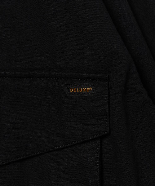 DELUXE（デラックス）の「D-65D（デニムジャケット・メンズ・ブラック/インディゴブルー・SMALL/MEDIUM/LARGE/X-LARGE）」の10枚目の写真