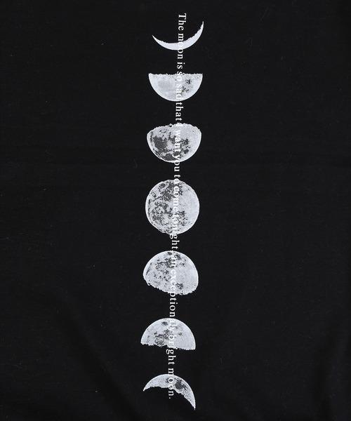 WC(ダブル シー)の「WC/ムーンプリントビッグスウェット(スウェット・レディース・ホワイト/ブラック・FREE)」の8枚目の写真