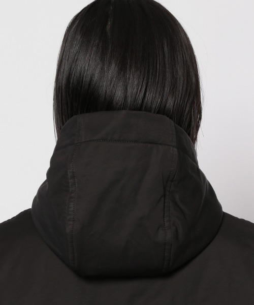 PAGEBOY（ページボーイ）の「ライトナカワタフードブルゾン（ブルゾン・レディース・ブラック/オリーブ・FREE）」の12枚目の写真