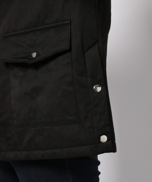 PAGEBOY（ページボーイ）の「ライトナカワタフードブルゾン（ブルゾン・レディース・ブラック/オリーブ・FREE）」の16枚目の写真