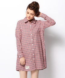 L.D.S. | ネルチェックシャツワンピース(ワンピース)