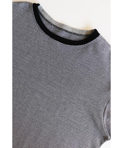 AlexanderLeeChang(アレキサンダーリーチャン)の「AlexanderLeeChang/アレキサンダーリーチャン HITECH BIG LT(Tシャツ/カットソー・メンズ・ネイビー/ブラウン/グレー・2/3)」の4枚目の写真