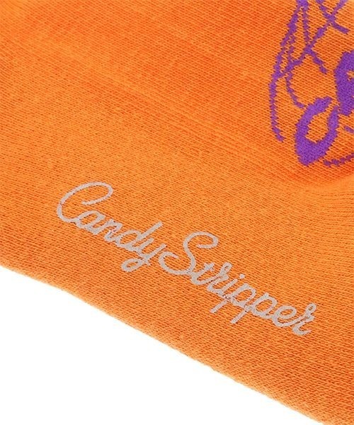 Candy Stripper（キャンディストリッパー）の「BLAZING FIRE SOCKS（ソックス/靴下・レディース・オフホワイト/ブラック/ピンク・FREE）」の7枚目の写真