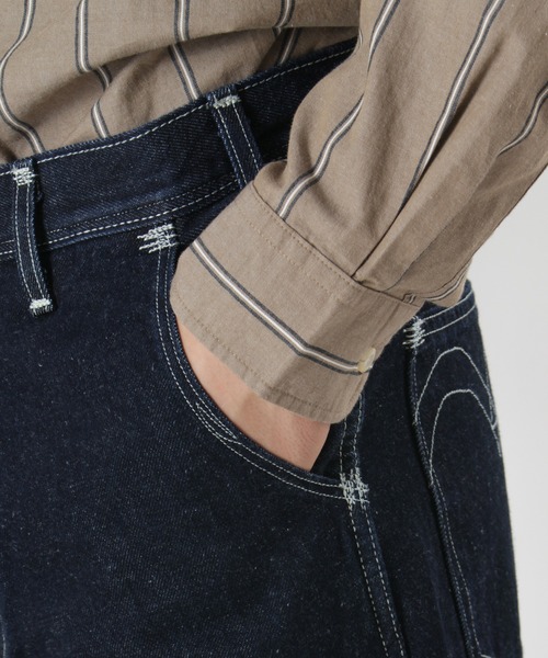 Levi's RED（リーバイスレッド）の「【Levi’s Red/リーバイス レッド】STAY LOOSE UTILITY/ ステイルーズ デニム/ ペインター/ ワークデニム/インディゴブルー（デニムパンツ・メンズ・インディゴブルー・33inch/32inch/30inch/28inch/34inch/36inch/31inch/29inch）」の12枚目の写真