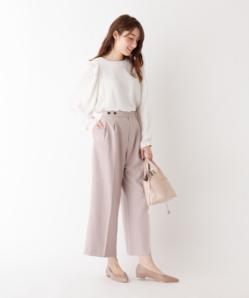 index（インデックス）の「◆巾着付ミニボストン（ボストンバッグ・レディース・ライトグレー/オフホワイト/ベビーピンク・00）」の17枚目の写真