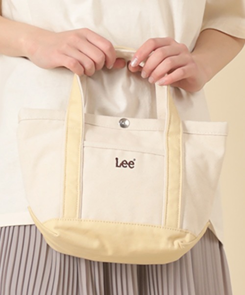 セール Lee リー ブランドロゴ キャンバスミニトートバッグ トートバッグ Lee リー のファッション通販 Zozotown