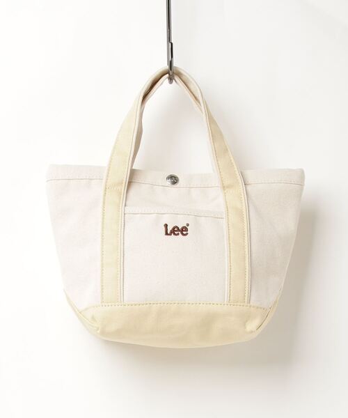 Lee（リー）の「【Lee/リー】ブランドロゴ キャンバスミニトートバッグ（トートバッグ・レディース・ホワイト×グリーン/ホワイト×ブルー/ホワイト×グレー/ホワイト×イエロー/キナリ・FREE）」の18枚目の写真