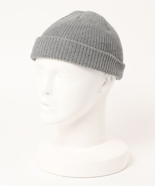 JUNRED（ジュンレッド）の「j.n.r.d / コットンショートワッチ（ハンチング/ベレー帽・メンズ・ベージュ/グレー/ブラック・FREE）」の2枚目の写真