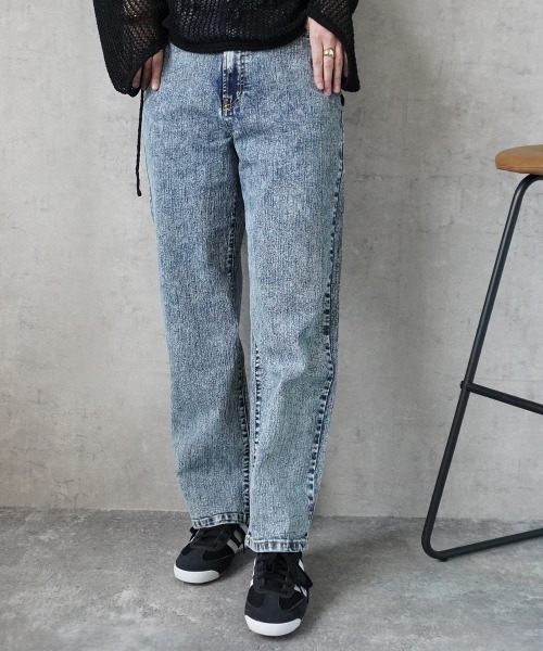 リサイクルデニムストレートパンツ（デニムパンツ）｜Emma（SELECT