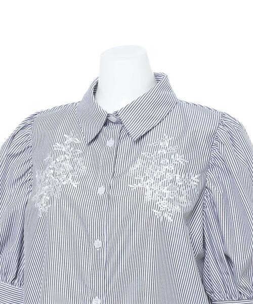 INGNI（イング）の「ボリュームスリーブ刺繍／ブラウス（シャツ/ブラウス・レディース・ブルー系その他/ブラック系その他3/ホワイト系その他2/ブルー/オフホワイト/ミント・M）」の12枚目の写真