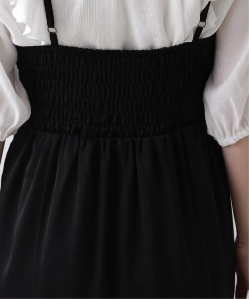 RAY CASSIN（レイカズン）の「マーメイドフィットキャミワンピース（ワンピース・レディース・ブラック/パープル/ライトカーキ・FREE）」の12枚目の写真