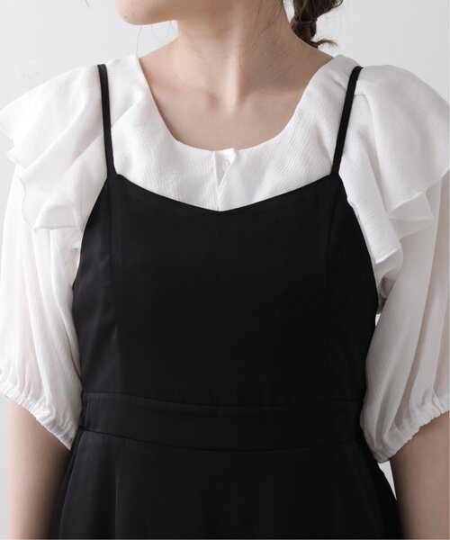 RAY CASSIN（レイカズン）の「マーメイドフィットキャミワンピース（ワンピース・レディース・ブラック/パープル/ライトカーキ・FREE）」の13枚目の写真