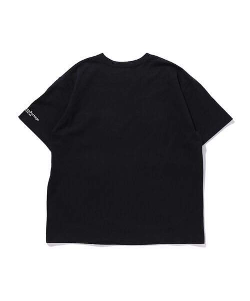 B:MING by BEAMS(ビーミングバイビームス)の「Manhattan Portage / ポケット付き ロゴクルーネックTシャツ(Tシャツ/カットソー・メンズ・ホワイト/ブラック/サックスブルー・SMALL/MEDIUM/LARGE)」の14枚目の写真