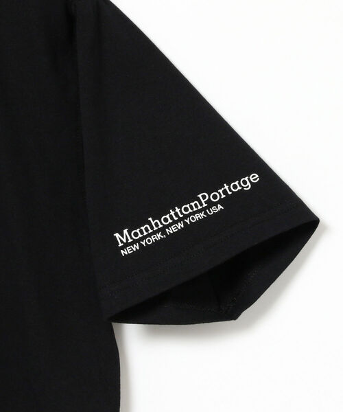 B:MING by BEAMS(ビーミングバイビームス)の「Manhattan Portage / ポケット付き ロゴクルーネックTシャツ(Tシャツ/カットソー・メンズ・ホワイト/ブラック/サックスブルー・SMALL/MEDIUM/LARGE)」の19枚目の写真