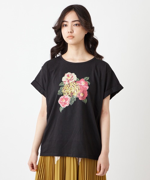 ふりふ（フリフ）の「furifuTシャツ（Tシャツ/カットソー・レディース・ホワイト/パープル/レッド/オフホワイト・FREE）」の12枚目の写真