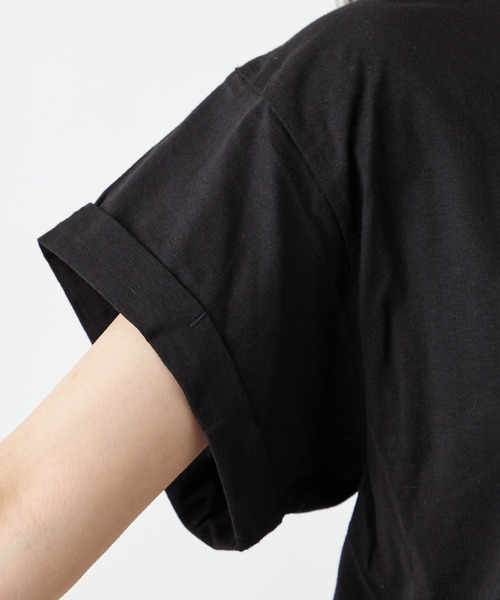 ふりふ（フリフ）の「furifuTシャツ（Tシャツ/カットソー・レディース・ホワイト/パープル/レッド/オフホワイト・FREE）」の17枚目の写真