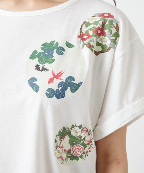 ふりふ（フリフ）の「furifuTシャツ（Tシャツ/カットソー・レディース・ホワイト/パープル/レッド/オフホワイト・FREE）」の22枚目の写真