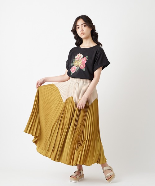 ふりふ（フリフ）の「furifuTシャツ（Tシャツ/カットソー・レディース・ホワイト/パープル/レッド/オフホワイト・FREE）」の18枚目の写真