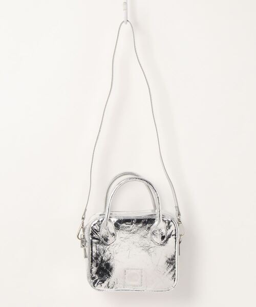 EDT（イーディーティー）の「EDT　2wayminiboston Eric（ショルダーバッグ・レディース・ホワイト/グレー/ブラック・FREE）」の3枚目の写真