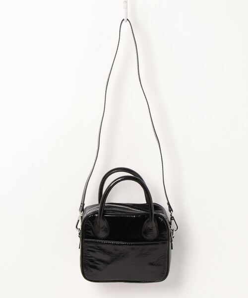 EDT（イーディーティー）の「EDT　2wayminiboston Eric（ショルダーバッグ・レディース・ホワイト/グレー/ブラック・FREE）」の4枚目の写真