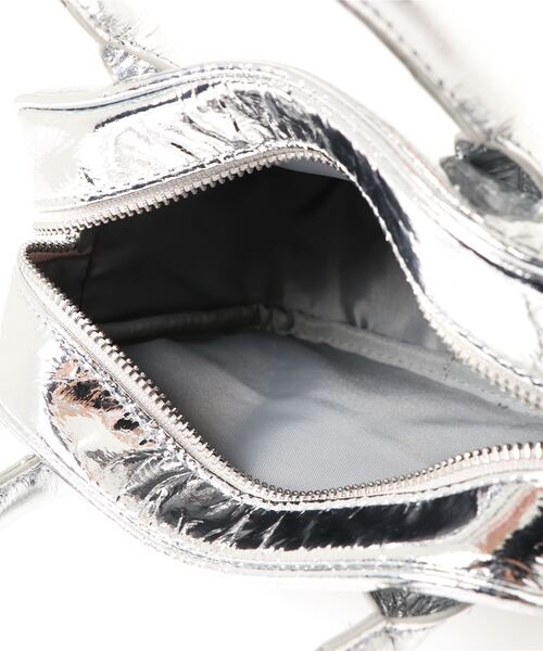 EDT（イーディーティー）の「EDT　2wayminiboston Eric（ショルダーバッグ・レディース・ホワイト/グレー/ブラック・FREE）」の7枚目の写真