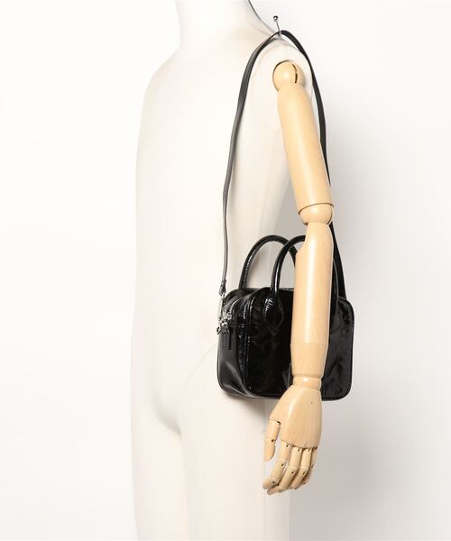 EDT（イーディーティー）の「EDT　2wayminiboston Eric（ショルダーバッグ・レディース・ホワイト/グレー/ブラック・FREE）」の9枚目の写真