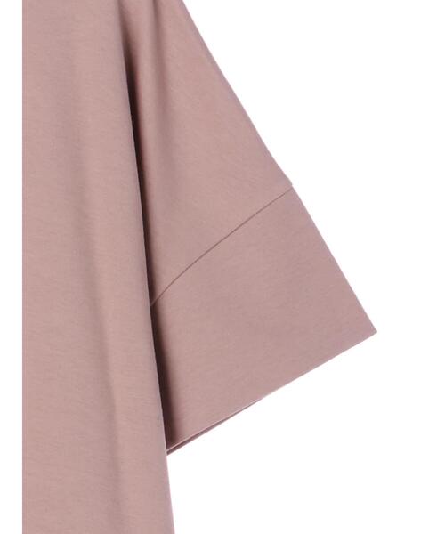 earth music&ecology（アースミュージックアンドエコロジー）の「スムースポンチョ風Tシャツ ＊（Tシャツ/カットソー・レディース・ブラック/グレイッシュベージュ/ピンク/オフホワイト/チャコールグレー/ミント・FREE）」の22枚目の写真