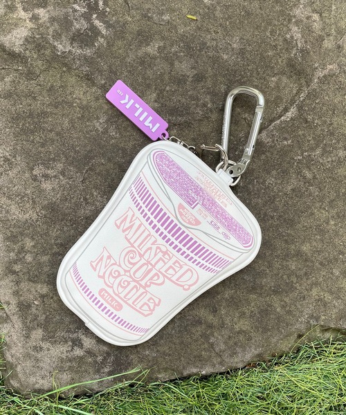 MILKFED.（ミルクフェド）の「CUPNOODLE×MILKFED POUCH（その他小物・レディース・ライトパープル/イエロー/レッド/ブルー・ONE SIZE）」の3枚目の写真