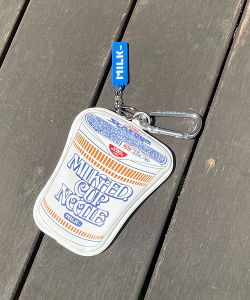 MILKFED.（ミルクフェド）の「CUPNOODLE×MILKFED POUCH（その他小物・レディース・ライトパープル/イエロー/レッド/ブルー・ONE SIZE）」の2枚目の写真