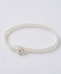 one after another NICE CLAUP | モチーフ付きパールベルト(ベルト)