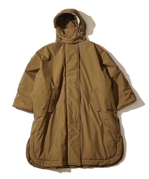 F/CE. （エフシーイー）の「F/CE. RECYCLE MATERIAL PADDING PONCHO / エフシーイー リサイクルマテリアル パディング ポンチョ（ポンチョ・レディース・ブラック/オリーブ/ブラウン系その他・SMALL/MEDIUM）」の6枚目の写真