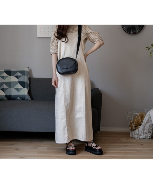 DEVICE（デバイス）の「【インフルエンサー yuririn ×DEVICE コラボ】Rename ラウンド ミニショルダーバッグ（ショルダーバッグ・レディース・ブラック・FREE）」の7枚目の写真