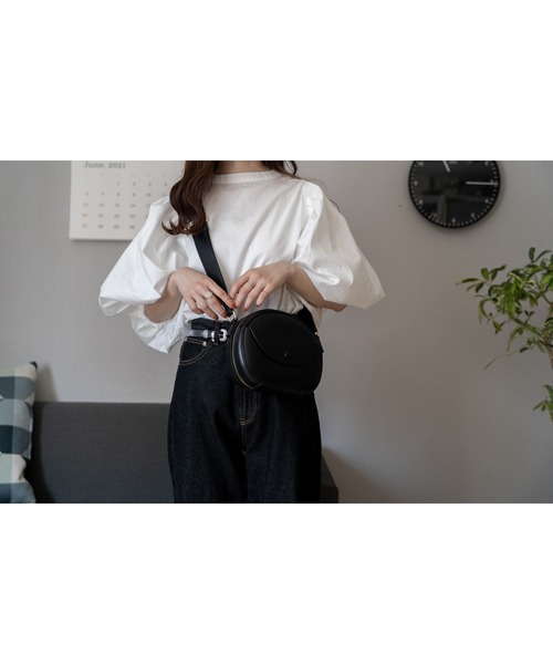 DEVICE（デバイス）の「【インフルエンサー yuririn ×DEVICE コラボ】Rename ラウンド ミニショルダーバッグ（ショルダーバッグ・レディース・ブラック・FREE）」の16枚目の写真