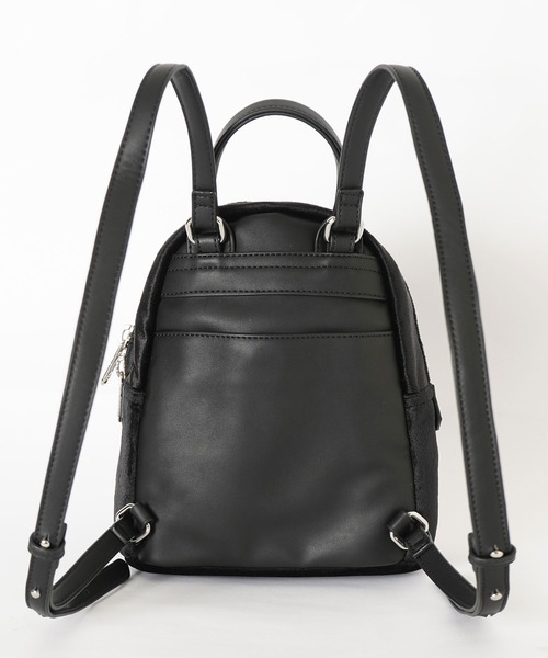 X-girl（エックスガール）の「VELVET MINI DAYPACK（バックパック/リュック・レディース・ライトグリーン/ブラック/ブルー・ONE SIZE）」の9枚目の写真