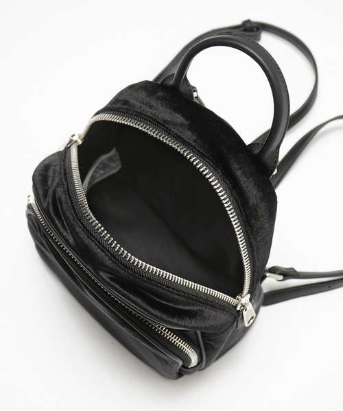 X-girl（エックスガール）の「VELVET MINI DAYPACK（バックパック/リュック・レディース・ライトグリーン/ブラック/ブルー・ONE SIZE）」の18枚目の写真