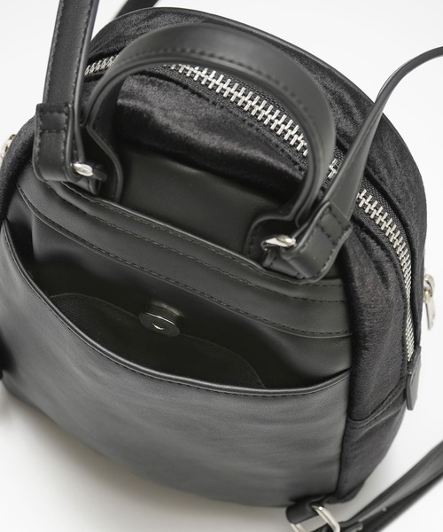 X-girl（エックスガール）の「VELVET MINI DAYPACK（バックパック/リュック・レディース・ライトグリーン/ブラック/ブルー・ONE SIZE）」の19枚目の写真