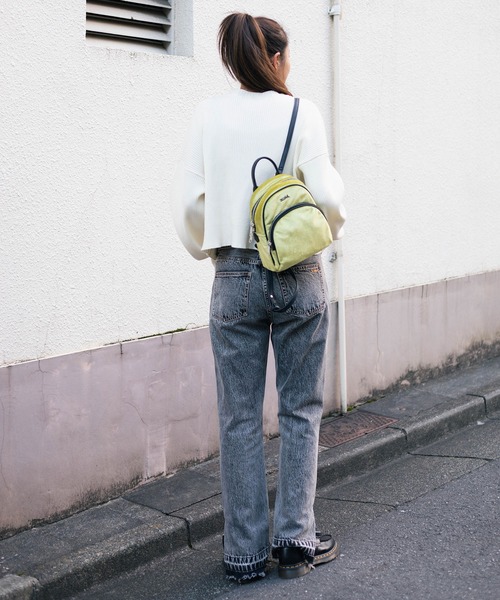 X-girl（エックスガール）の「VELVET MINI DAYPACK（バックパック/リュック・レディース・ライトグリーン/ブラック/ブルー・ONE SIZE）」の21枚目の写真