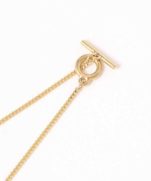 Demi-Luxe BEAMS(デミルクス ビームス)の「Demi-Luxe BEAMS / ドロップ チェーンネックレス(ネックレス・レディース・ゴールド・ONE SIZE)」の2枚目の写真
