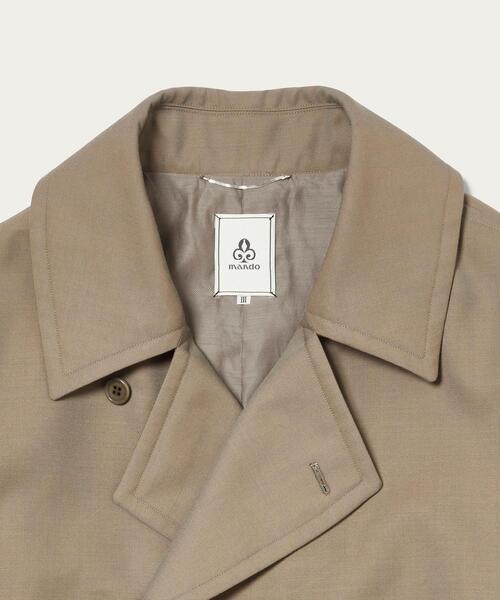 mando（マンド）の「＜mando（マンド）＞ ダブル コート†（その他アウター・メンズ・ベージュ・1/3/2）」の2枚目の写真