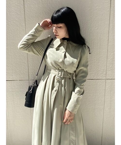 EATME(イートミー)の「イレヘムレディコート(その他アウター・レディース・ブラック/その他1/グリーン系その他・FREE)」の1枚目の写真